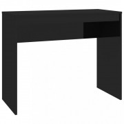 vidaXL Psací stůl černý s vysokým leskem 90 x 40 x 72 cm dřevotříska