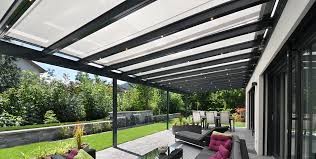 TERRADO hliníková pergola s rolovacím stíněním