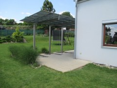 MLC hliníková pergola