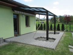 KS hliníková pergola