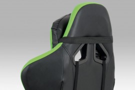 Kancelářská židle KA-V609 GRN zelená / černá Autronic