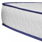 vidaXL Postel s matrací a úložným prostorem umělá kůže 180 x 200 cm