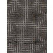 vidaXL Polstry na zahradní židle 6 ks 117x49 cm šedé