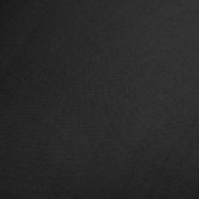 vidaXL Jídelní židle 4 ks černé textil a masivní dubové dřevo