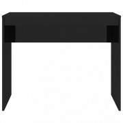 vidaXL Psací stůl černý s vysokým leskem 90 x 40 x 72 cm dřevotříska