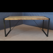 Jídelní stůl 180x90 z indického masivu mango, Mango natural