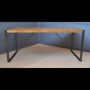 Jídelní stůl 180x90 z indického masivu mango, Mango natural
