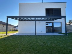 Hliníková pergola POLLUX se sklem