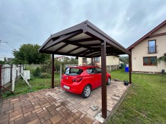 Hliníkový přístřešek MILANO samostatně stojící