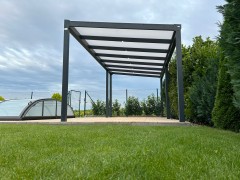 Hliníková pergola POLLEX samostatně stojící