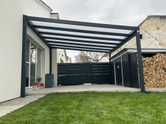 Hliníková pergola POLLEX samostatně stojící