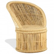 vidaXL Bambusové křeslo