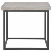 vidaXL Konferenční stolek 55 x 55 x 53 cm betonový vzhled