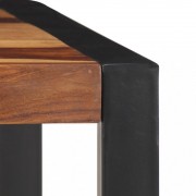 vidaXL Jídelní stůl 120 x 60 x 76 cm masivní sheeshamové dřevo