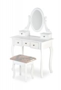 Toaletní stolek s taburetem SARA