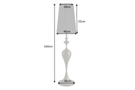 Stojací lampa LUANDA Dekorhome