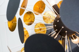Stojací lampa MALABO Dekorhome