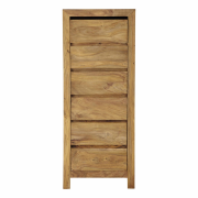Komoda Gani 60x150x45 z indického masivu palisandr, Světle medová