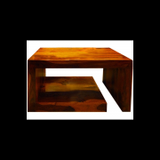 Konferenční stolek Tara 110x45x60 z indického masivu palisandr, Super natural