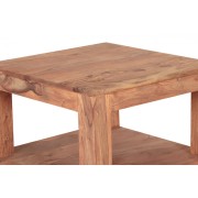 Konferenční stolek Tara 60x45x60 z indického masivu palisandr, Světle medová