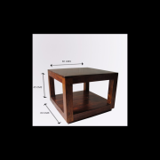 Konferenční stolek Tara 60x45x60 z indického masivu palisandr, Ořech