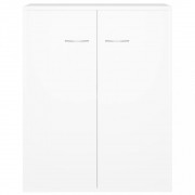 vidaXL Příborník bílý 60 x 30 x 75 cm dřevotříska