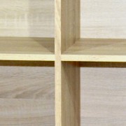 vidaXL Psací stůl s knihovnou, dub, 117x92x75,5 cm