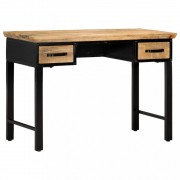 vidaXL Psací stůl 110 x 50 x 76 cm masivní mangovníkové dřevo