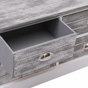 vidaXL TV stolek šedý 115 x 30 x 40 cm dřevo