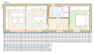 MARCELLE 49m2 SEDLO