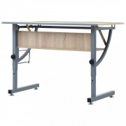 vidaXL Studentský kreslící stůl dub 110 x 60 x 87 cm MDF