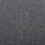 vidaXL 2dílná sada křeslo a stolička tmavě šedá textil