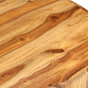 vidaXL Kulatý konferenční stolek 65 x 30 cm masivní sheeshamové dřevo