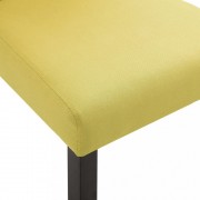 vidaXL Jídelní židle 4 ks zelené textil