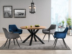 Jídelní křeslo LINEA VELVET