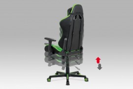 Kancelářská židle KA-V609 GRN zelená / černá Autronic
