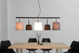 Závěsná lampa LANSING Dekorhome