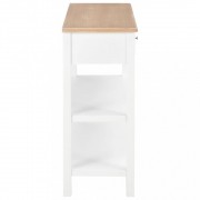 vidaXL Příborník bílý 110 x 35 x 80 cm MDF