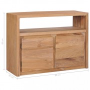 vidaXL Komoda 80 x 30 x 60 cm masivní teakové dřevo