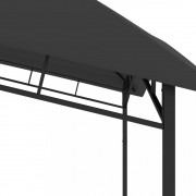 vidaXL Zahradní altán 4 x 4 x 2,9 m antracitový 180 g/m²