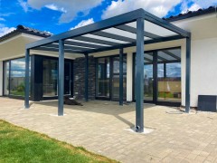 Hliníková pergola POLLEX samostatně stojící