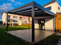 Hliníková pergola POLLEX samostatně stojící
