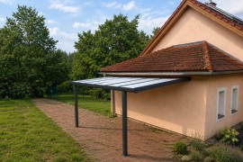 Přístřešek POLLARD s polykarbonátem