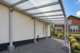 Přístřešek POLLARD s polykarbonátem