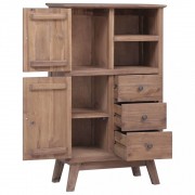 vidaXL Komoda 60 x 30 x 100 cm masivní teakové dřevo