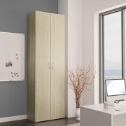 vidaXL Kancelářská skříň dub sonoma 60 x 32 x 190 cm dřevotříska
