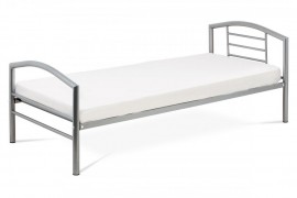 Postel BED-1900 SIL 90x200 cm šedá