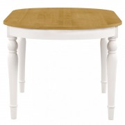 vidaXL Jídelní stůl oválný 180 x 90 x 75 cm masivní dubové dřevo