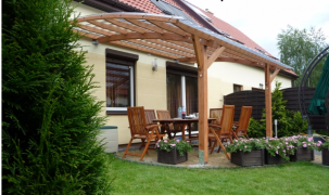 WOODY FLAT dřevěná pergola