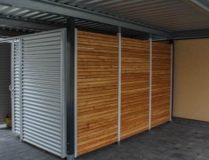 Ocelový přístřešek TERNO BOX